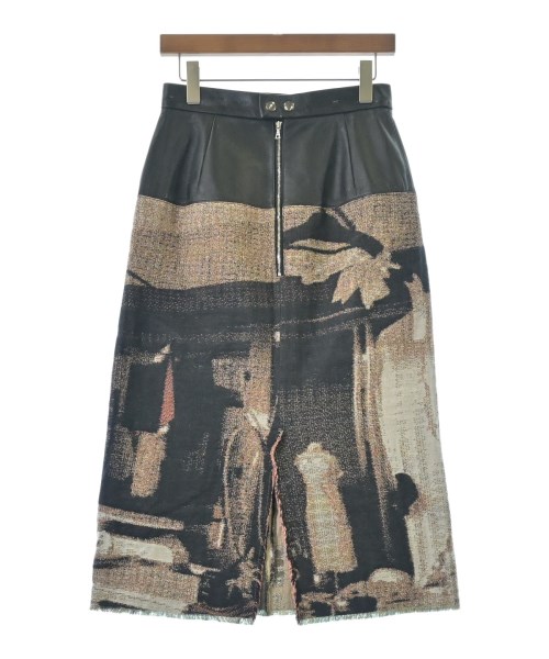 PHOTOCOPIEU（フォトコピュー）ロング・マキシ丈スカート 黒 サイズ:38(M位) レディース/2200650486065