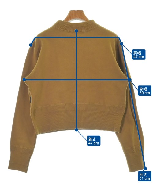 PHOTOCOPIEU（フォトコピュー）スウェット 茶 サイズ:TU(M位) レディース/2200647894057