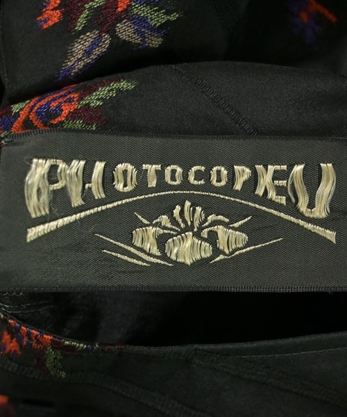 PHOTOCOPIEU（フォトコピュー）ブラウス 黒 サイズ:36(S位) レディース/2200707459042