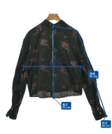 PHOTOCOPIEU（フォトコピュー）ブラウス 黒 サイズ:36(S位) レディース/2200707459042