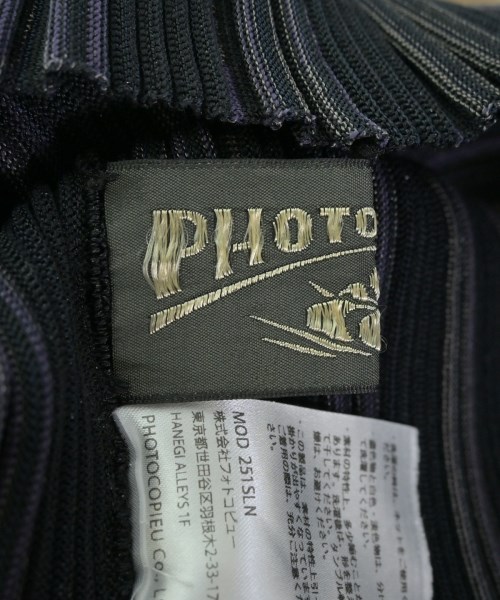 PHOTOCOPIEU（フォトコピュー）ニット・セーター 黒 サイズ:36(S位) レディース/2200680460080