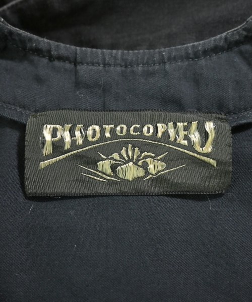 PHOTOCOPIEU（フォトコピュー）シャツワンピース 黒 サイズ:36(S位) レディース/2200689234064