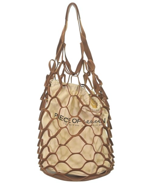 piece of human(ピースオブヒューマン)トートバッグ 茶 サイズ:-/2200669734027