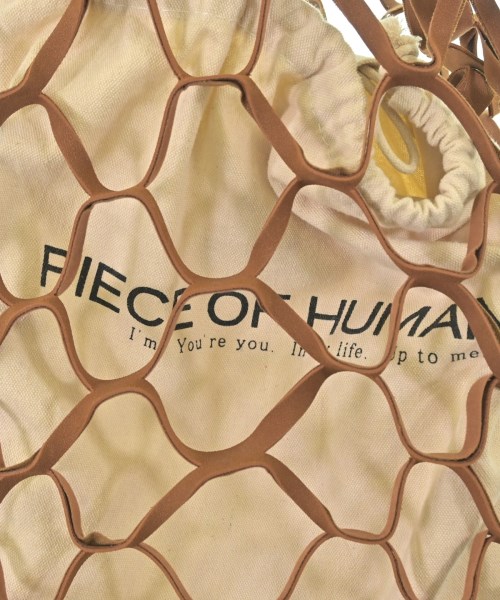 piece of human（ピースオブヒューマン）トートバッグ 茶 サイズ:- レディース/2200669734027
