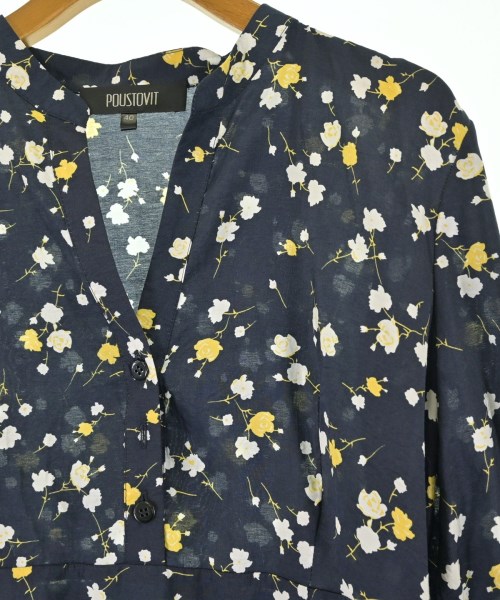 POUSTOVIT（ポストビット）ワンピース 紺 サイズ:40(M位) レディース/2200670612123