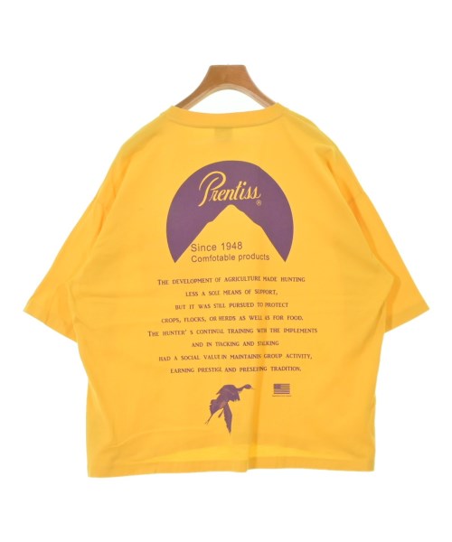 Prentiss（プレンティス）Tシャツ・カットソー 黄 サイズ:M メンズ/2200533660025