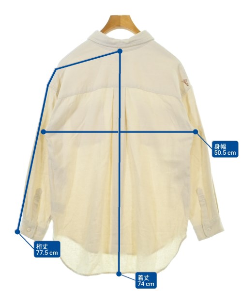 Prentiss（プレンティス）カジュアルシャツ 白 サイズ:F レディース/2200641648120