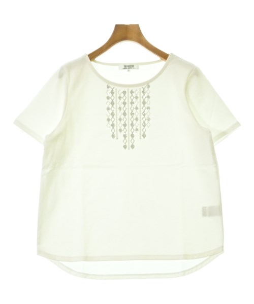PRIMATIVO HANAE MORI deux(プリマティーボハナエモリドゥ)Tシャツ・カットソー 白 サイズ:L/2200667925069