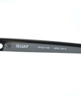 QUAY（キー）サングラス 黒 サイズ:- レディース/2200659694065