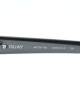 QUAY（キー）サングラス 黒 サイズ:- レディース/2200659694072