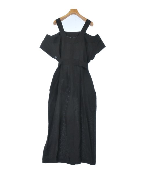 QUWAGI（クワギ）オールインワン/サロペット 黒 サイズ:38(M位) レディース/2200644600880