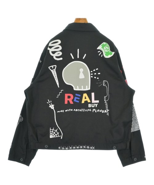 REAL BUY（リアルバイ）デニムジャケット 黒 サイズ:L メンズ/2200697058058