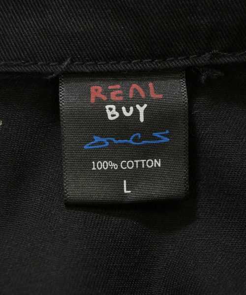 REAL BUY（リアルバイ）デニムジャケット 黒 サイズ:L メンズ/2200697058058