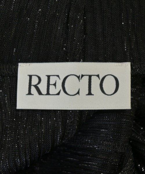 RECTO.（レクト）ニット・セーター 黒 サイズ:S レディース/2200653199108