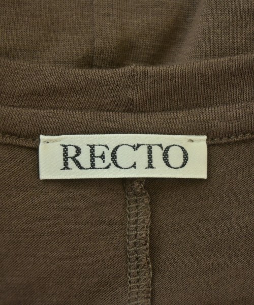 RECTO.（レクト）Tシャツ・カットソー 茶 サイズ:M レディース/2200705370066