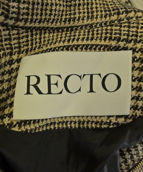 RECTO.（レクト）ブルゾン ベージュ サイズ:S レディース/2200726092046