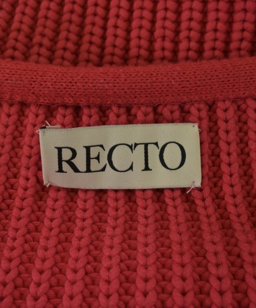 RECTO.（レクト）ニット・セーター 赤 サイズ:-(S位) レディース/2200726009013