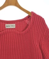 RECTO.（レクト）ニット・セーター 赤 サイズ:-(S位) レディース/2200726009013