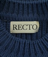 RECTO.（レクト）ニット・セーター 青 サイズ:F レディース/2200689407086