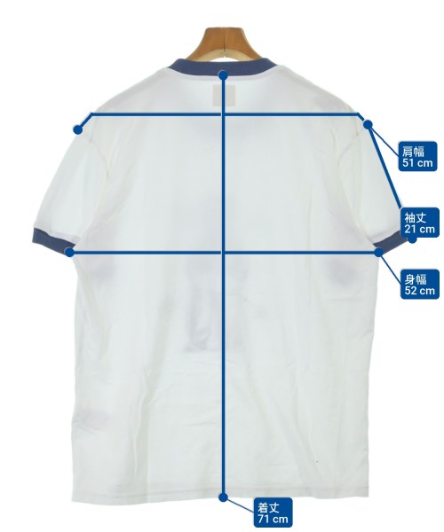 ROY ROGER'S（ロイロジャース）Tシャツ・カットソー 白 サイズ:L メンズ/2200610460180