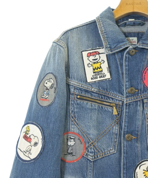 ROY ROGER'S（ロイロジャース）デニムジャケット 青 サイズ:46(XL位) レディース/2200664219970