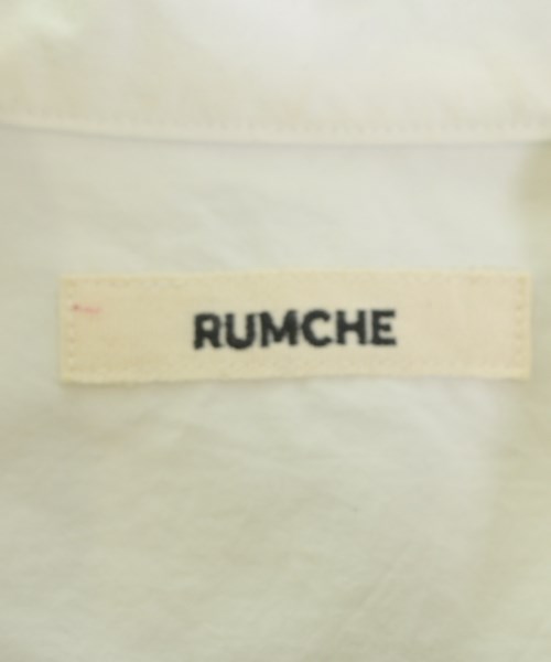 RUMCHE（ラムシェ）シャツワンピース 白 サイズ:S レディース/2200634801037