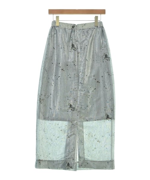 RUMCHE（ラムシェ）ロング・マキシ丈スカート シルバー サイズ:F レディース/2200622047027