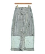 RUMCHE（ラムシェ）ロング・マキシ丈スカート シルバー サイズ:F レディース/2200622047027