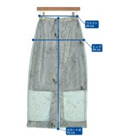 RUMCHE（ラムシェ）ロング・マキシ丈スカート シルバー サイズ:F レディース/2200622047027