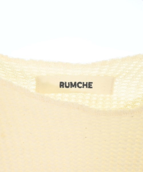 RUMCHE（ラムシェ）Tシャツ・カットソー 白 サイズ:F レディース/2200671284022