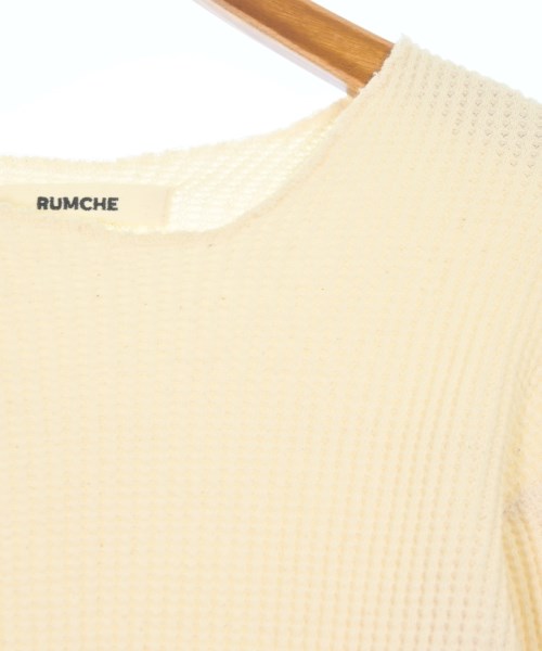 RUMCHE（ラムシェ）Tシャツ・カットソー 白 サイズ:F レディース/2200671284022