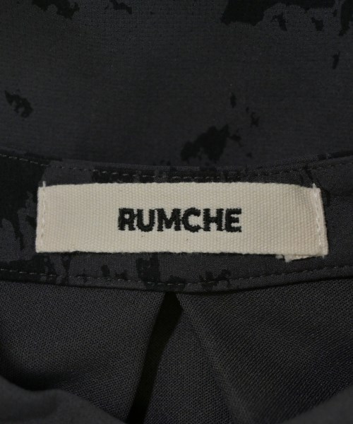RUMCHE（ラムシェ）シャツワンピース グレー サイズ:F レディース/2200710698063