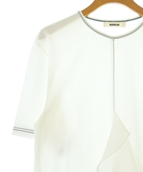 RUMCHE（ラムシェ）Tシャツ・カットソー 白 サイズ:F レディース/2200721367088