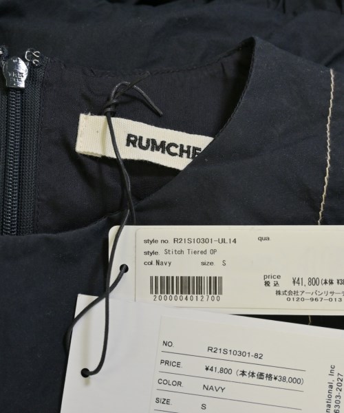 RUMCHE（ラムシェ）ワンピース 紺 サイズ:S レディース/2200721414027
