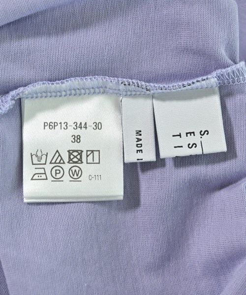 S.ESSENTIALS（エスエッセンシャルズ）ノースリーブ 紫 サイズ:38(M位) レディース/2200678674055