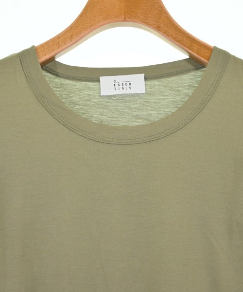 S.ESSENTIALS（エスエッセンシャルズ）Tシャツ・カットソー カーキ サイズ:50(XL位) メンズ/2200698934191