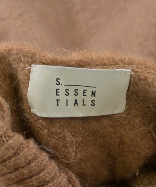 S.ESSENTIALS（エスエッセンシャルズ）ニット・セーター 茶 サイズ:38(M位) レディース/2200650443020
