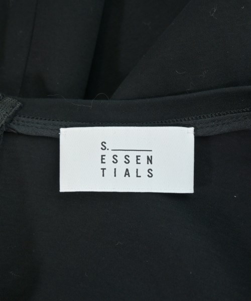 S.ESSENTIALS（エスエッセンシャルズ）ブラウス 黒 サイズ:38(M位) レディース/2200693400042