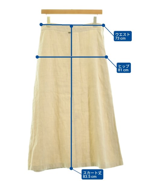SAINT HELENA（セントヘレナ）ロング・マキシ丈スカート ベージュ サイズ:XS レディース/2200658629020