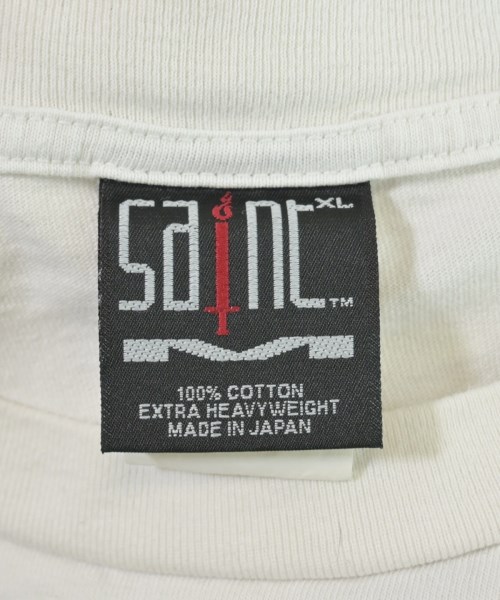 SAINT MICHAEL（セントマイケル）Tシャツ・カットソー 白 サイズ:XL メンズ/2200478430240