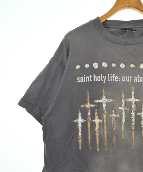 SAINT MICHAEL（セントマイケル）Tシャツ・カットソー グレー サイズ:L メンズ/2200480433048
