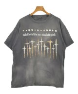 SAINT MICHAEL（セントマイケル）Tシャツ・カットソー グレー サイズ:L メンズ/2200480433048
