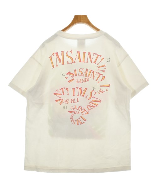 SAINT MICHAEL（セントマイケル）Tシャツ・カットソー 白 サイズ:L メンズ/2200554482064