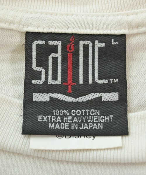 SAINT MICHAEL（セントマイケル）Tシャツ・カットソー 白 サイズ:L メンズ/2200554482064