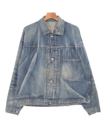 SAINT MICHAEL（セントマイケル）デニムジャケット 紺 サイズ:L メンズ