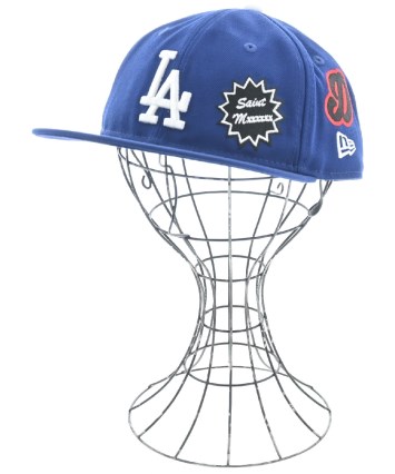 SAINT MICHAEL（セントマイケル）キャップ 青 サイズ:- メンズ