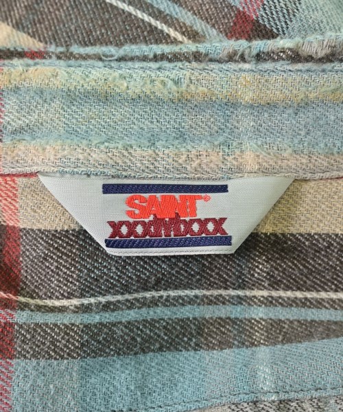 SAINT MICHAEL（セントマイケル）カジュアルシャツ 青 サイズ:M メンズ/2200635783035