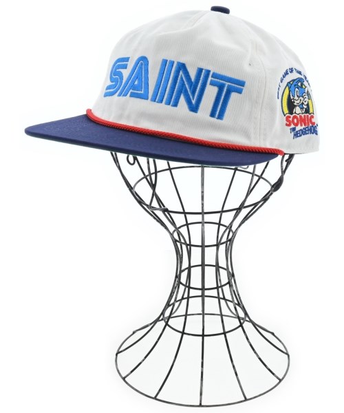 SAINT MICHAEL(セントマイケル)キャップ 白 サイズ:-/2200639663227