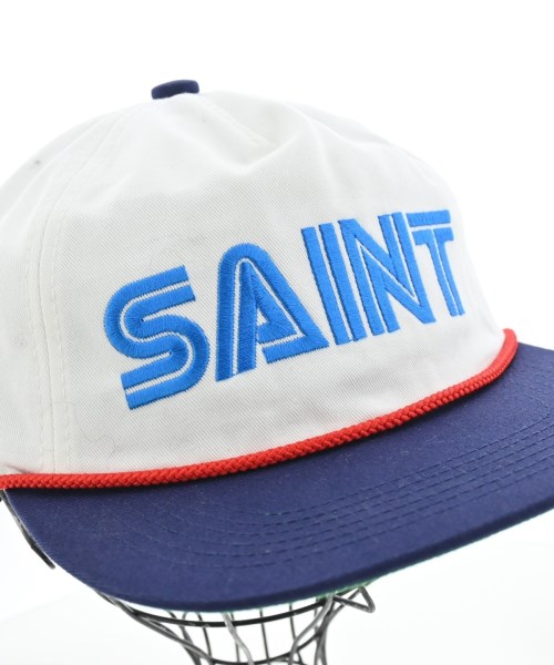 SAINT MICHAEL（セントマイケル）キャップ 白 サイズ:- メンズ/2200639663227