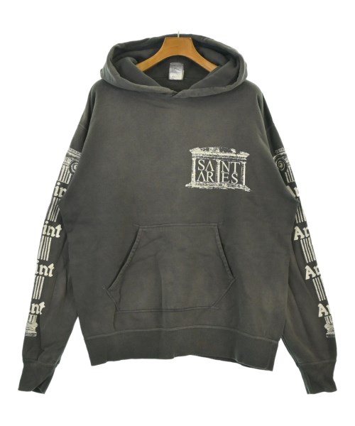 SAINT MICHAEL(セントマイケル)パーカー 黒 サイズ:L/2200643021273